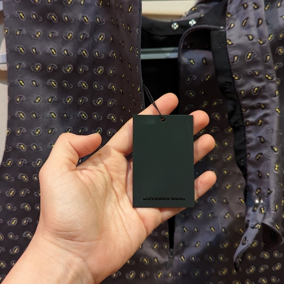 ALEXANDER WANG | GREY PAISLEY DRESS | F/W RTW 2014 RUNWAY - Picture 8 of 14